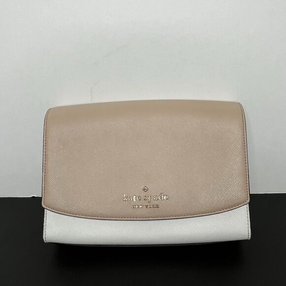 Kate Spade Carson Convertible Crossbody Tote Color Block Saffiano Leather - Picture 4 of 12